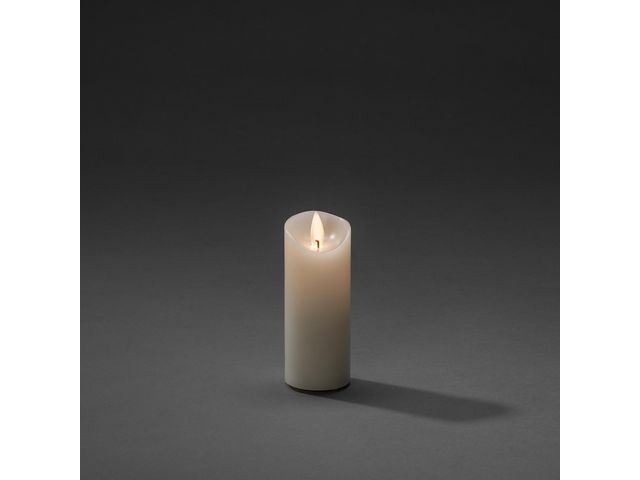 KONSTSMIDE Vaxljus 5x12,7cm LED vitt, st