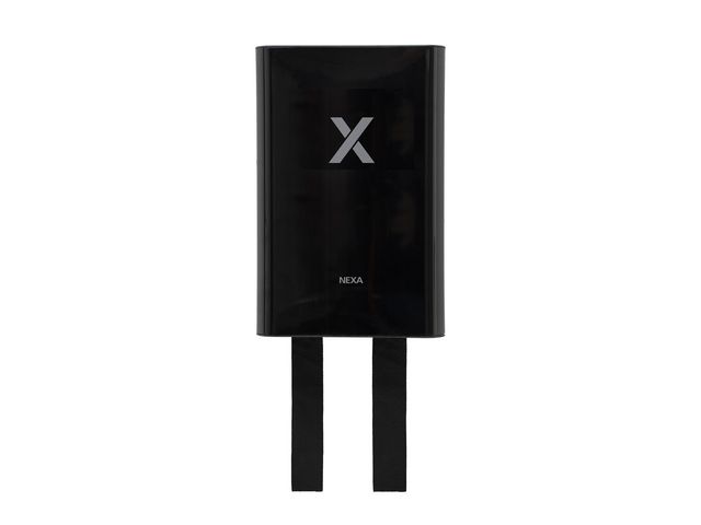 NEXA Brandfilt Silikon 120x120cm Box Svart, st