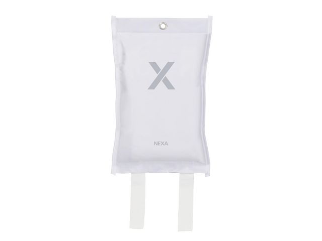 NEXA Brandfilt Silikon 120x120cm Vit, st