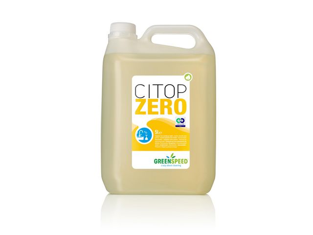 Ecover Handdiskmedel Citop Zero flytande, doftfritt, 1L, burk 5 l