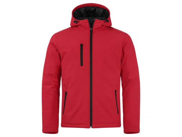 CLIQUE Softshelljacka röd XL, st