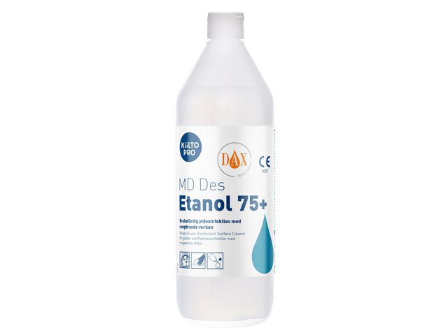 KiiLTO PRO Ytdesinfektion MD Des Etanol 75+ 1l, flaska om 1 l
