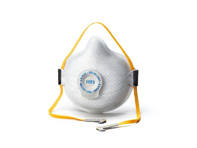 MOLDEX Andningsskydd 3705 vent FFP3, fp om 8 st