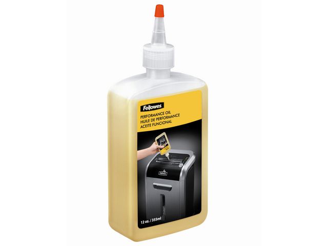 Fellowes Olja för dokumentförstörare, 355 ml, flaska, flaska om 355 ml