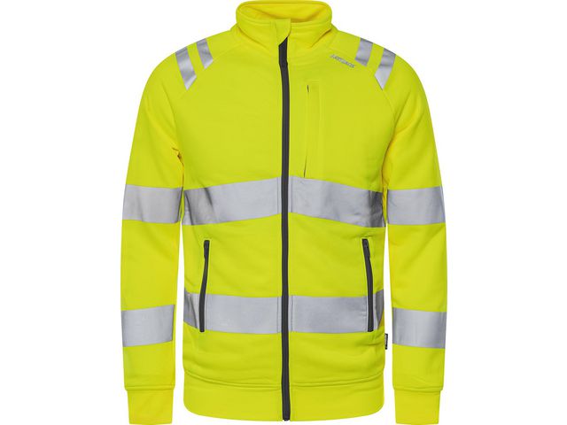 FRISTADS Sweatshirt varsel 7863 GPSW kl3 gul 4XL, st