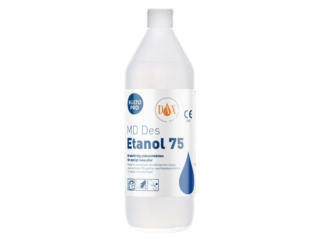 KiiLTO PRO Ytdesinfektion MD Des Etanol 75 1l, flaska om 1 l