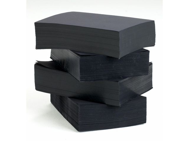 Tonpapper 250x320 mm svart, fp om 500 blad