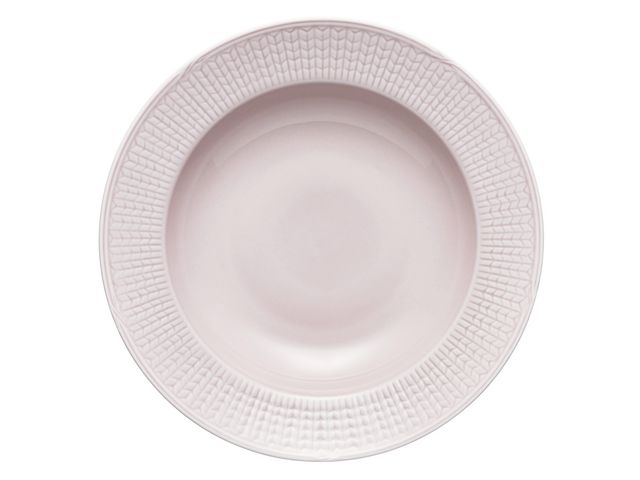 Rörstrand Tallrik Swedish Grace djup 25cm ros, st