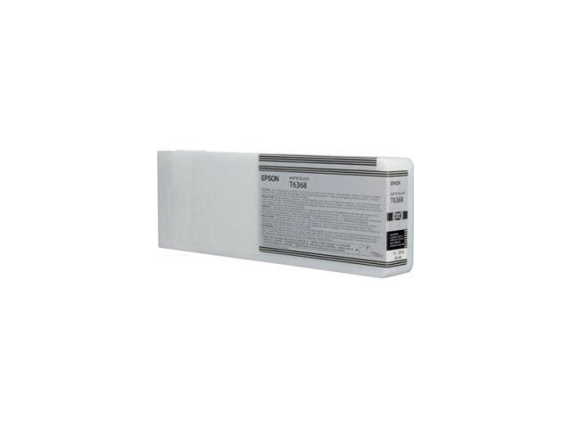 Epson Bläckpatron, T6368, UltraChrome, hög kapacitet, matt svart, singelförpackning, C13T636800, st