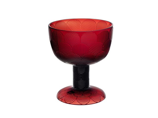 i iittala Skål Miranda 14,5cm tranbär, st