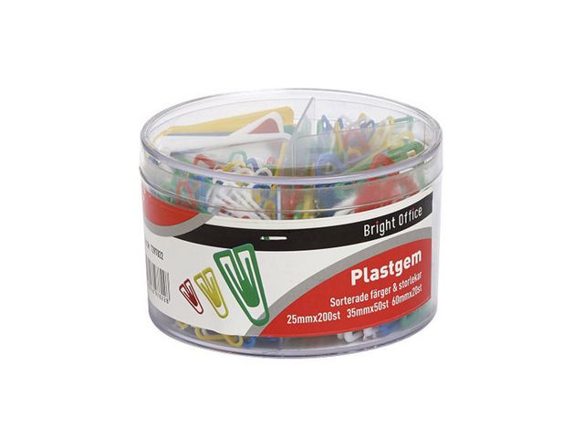 Specialplast Plastgem 3 olika längder, blandade färger, fp om 420 st