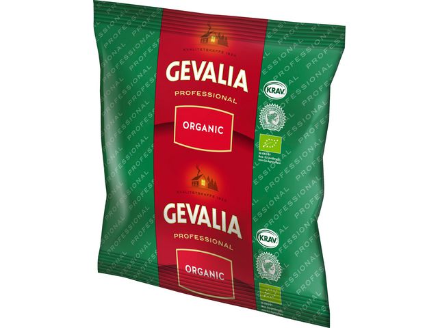 GEVALIA Kaffe OrgKrav Mellan 100g, krt. om 48 st