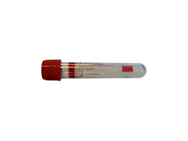 VACUETTE Provör Vacuette Röd Serum 5/4ml, fp om 50 st