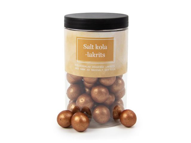 KARAMELLO Konfekt salt kolalakrits 250g, st