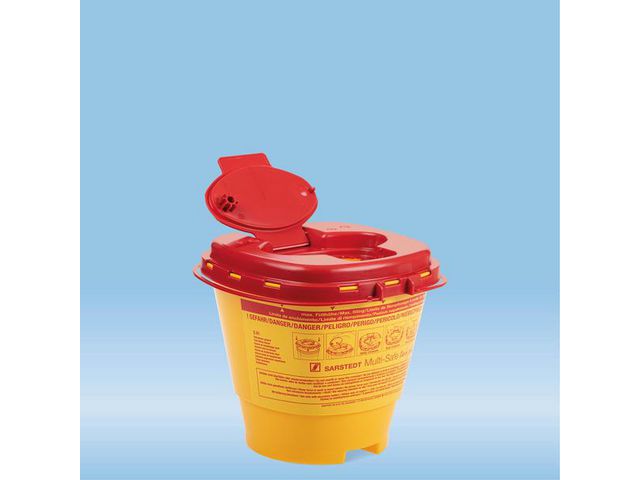 SARSTEDT Kanylburk MultiSafe plast 2,0L, flaska om 2 l