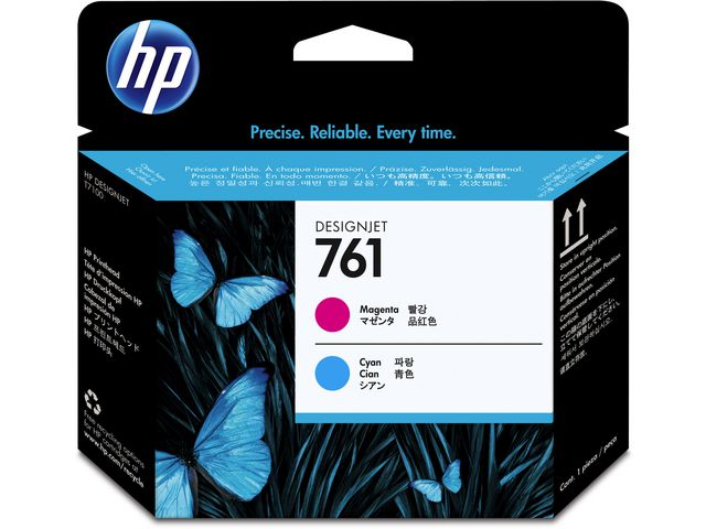 HP Skrivhuvud CH646A 761 Magenta/Cyan, st