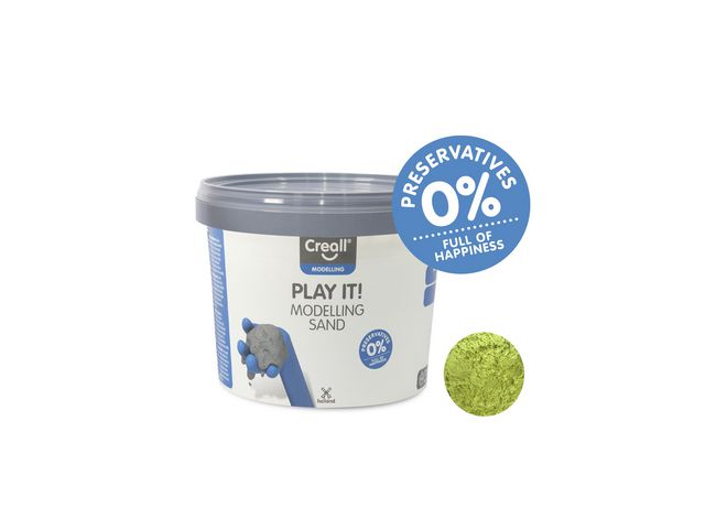Creall Leksand gul 750 g, fp om 750 g