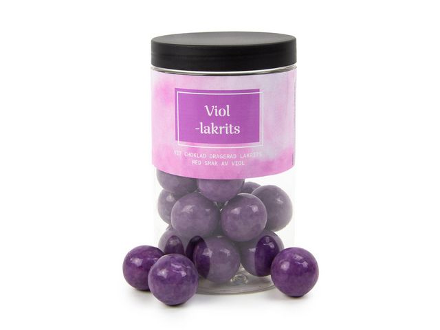 KARAMELLO Konfekt viol/lakrits 250g, st
