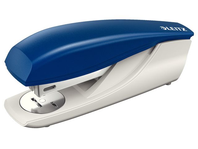 Leitz Häftapparat för kontor, NeXXt, 30 arks kapacitet, kompatibel med Leitz® Power Performance P3, 24/6 och 26/6, toppmatad refillmekanism, blå, st