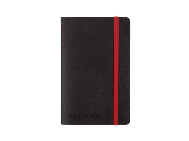 Oxford Black N' Red Anteckningsbok A6 soft cover linjerad, st