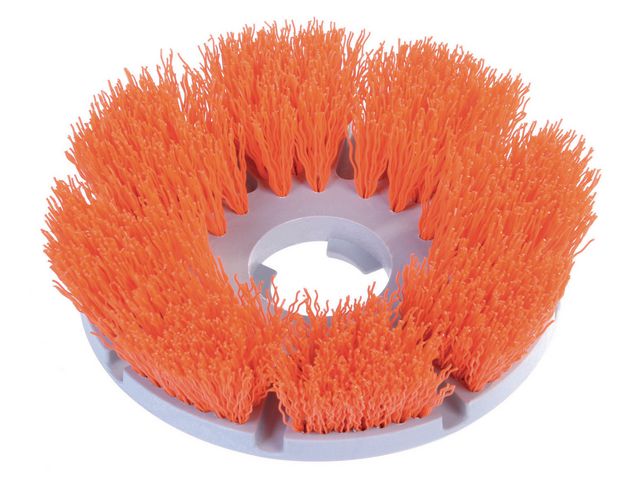 Motor Scrubber Grov borste orange, st