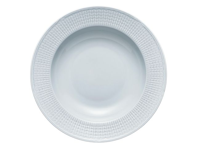 Rörstrand Tallrik Swedish Grace djup 25cm is, st