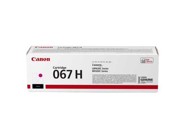Canon Toner 067H 2,35K magenta, st
