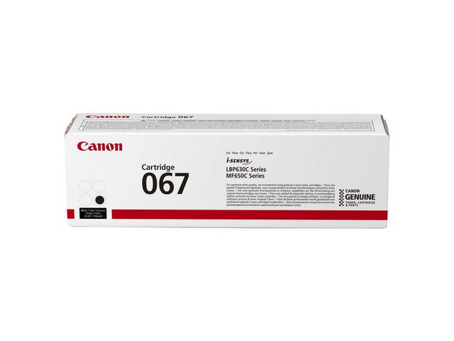 Canon Toner 067 1,35K svart, st