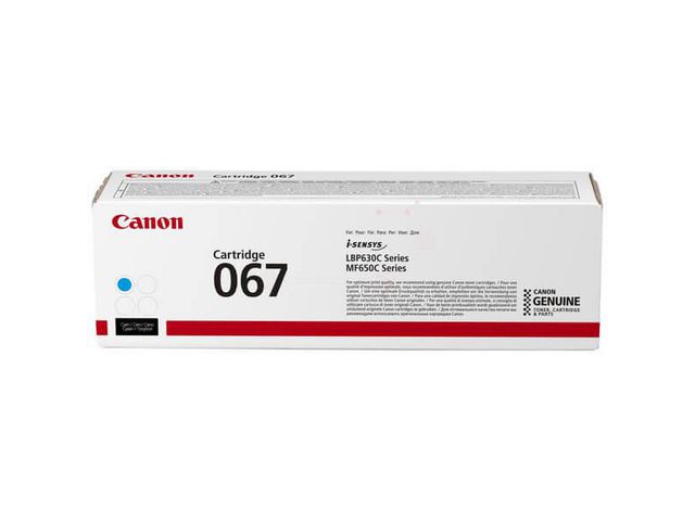 Canon Toner 067 1,25K cyan, st