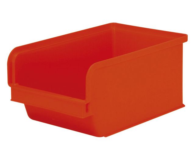 Plastlåda röd, 7 L, st