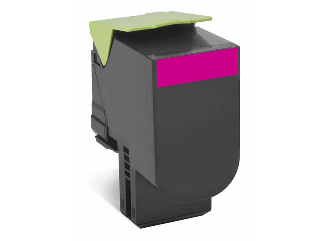 Lexmark Toner, 802XM, Unison™, hög kapacitet, magenta, singelförpackning, 80C2XM0, st