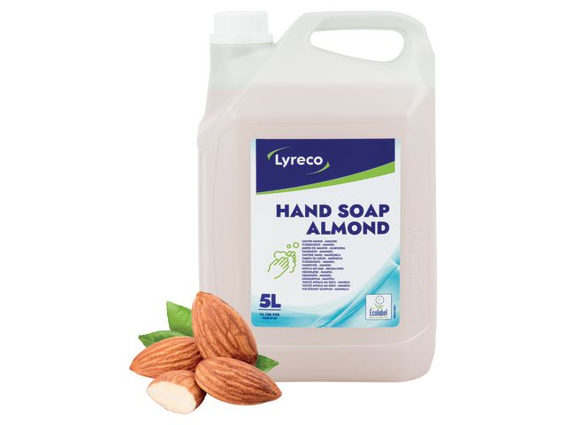 Lyreco Tvål Mandel 5L, flaska om 5 l