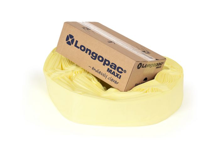 LONGOPAC Kassett Maxi Standard 110m gul, rulle om 110 m