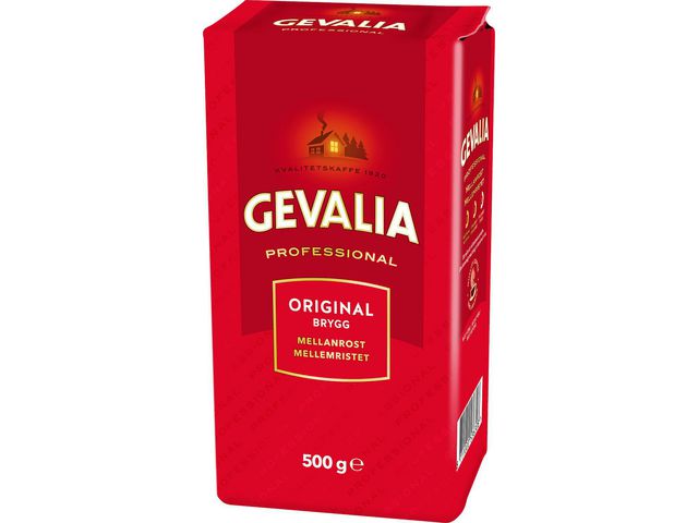 GEVALIA Kaffe Mellanrost prof.brygg 500g, fp om 500 g