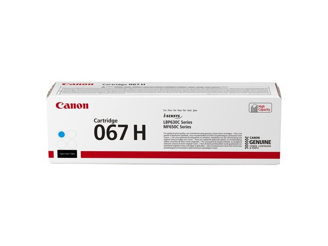 Canon Toner 067H 2,35K cyan, st