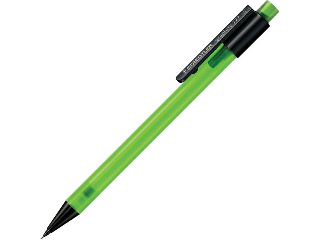 Staedtler Stiftpenna, Graphite 777, 0,5 mm B-stift, grön pennkropp, st