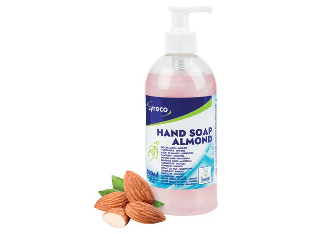 Lyreco Tvål Mandel 500ml, flaska om 500 ml