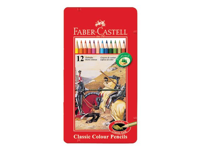 Faber-Castell Färgpenna sexkantig 12/fp, fp om 12 set