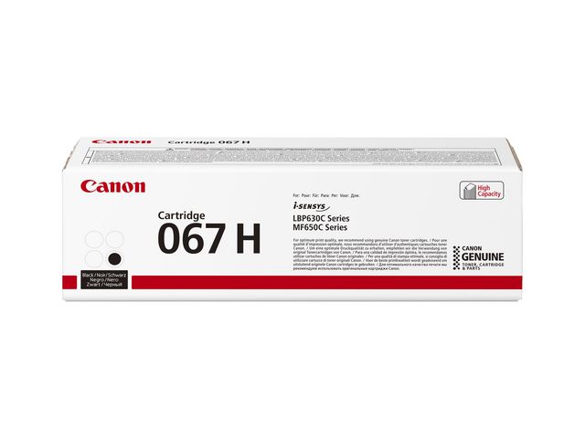 Canon Toner 067H 3,30K svart, st