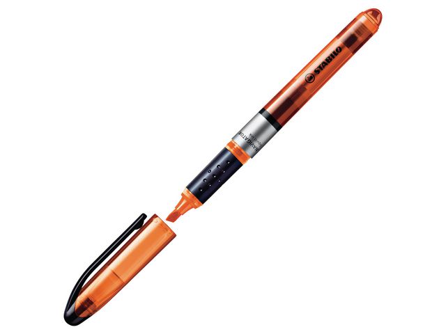 STABILO Överstrykningspenna Navigator orange snedskuren spets 1+4mm 545/54, st
