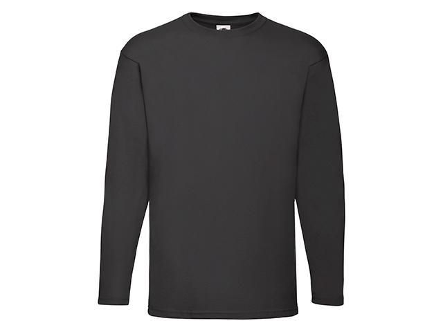 FRUIT OF THE LOOM Långärmad T-shirt svart L, st