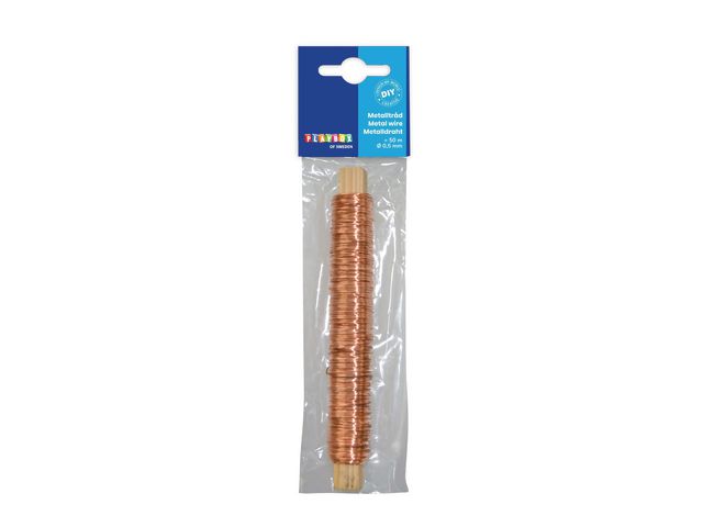 Ståltrådsrulle, stark, flexibel, 0,7 mm, 30 m, rulle om 30 m
