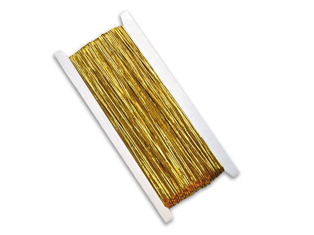 PLAYBOX Halsbandssnodd guld 50m, rulle om 50 m