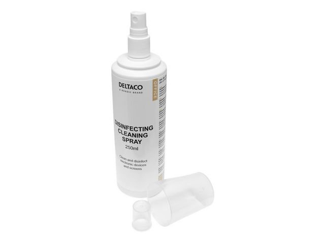 DELTACO Rengöringsspray Spray 250 ml, st