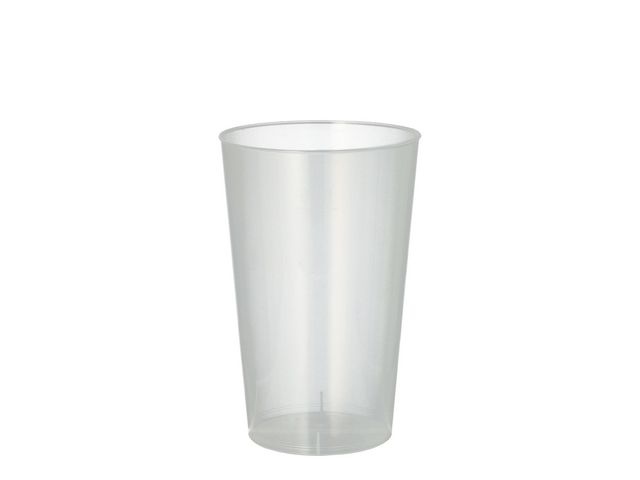 PAPSTAR Plastglas Återanvändbart 30cl, fp om 25 st