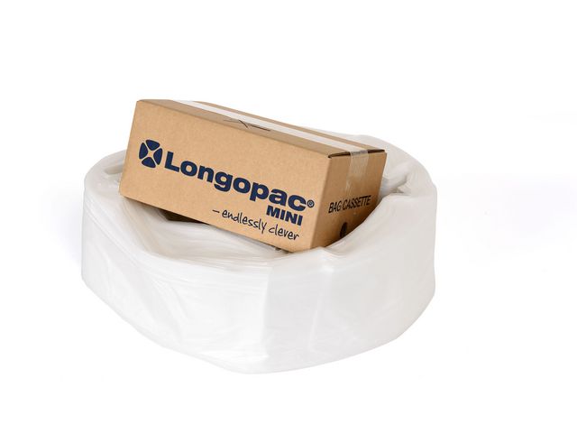 LONGOPAC Kassett Mini Strong 45m transparent, rulle om 45 m