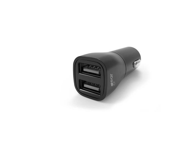 Gear by Carl Douglas Laddare Bil 2xUSB-A 3,4A svart, st