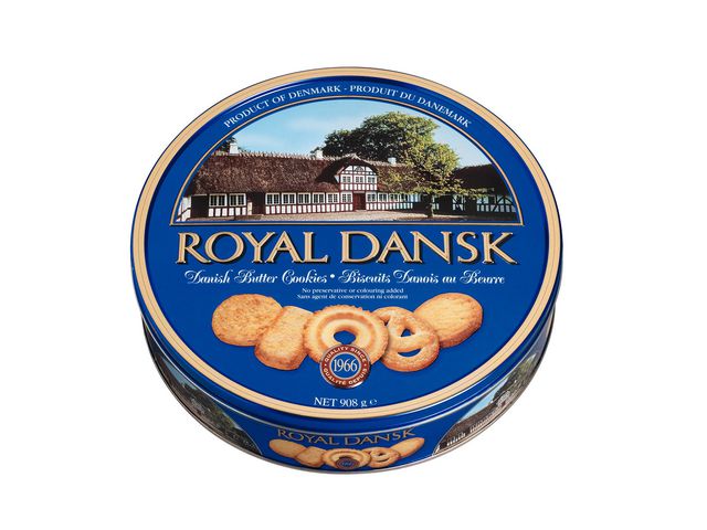 Royal Danish Kakor Butter Cookies 908g, fp om 908 g