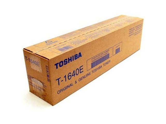 Toshiba Tonerkassett, T-1640E, svart, 6AJ00000024, st