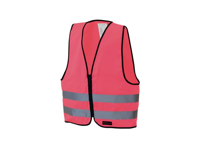 Reflectil Reflexväst dragkedja Barn XS Rosa, st
